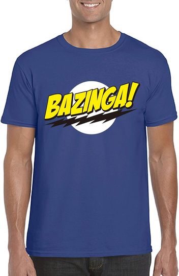 Bazinga T-Shirt Quote - Comfortable tee