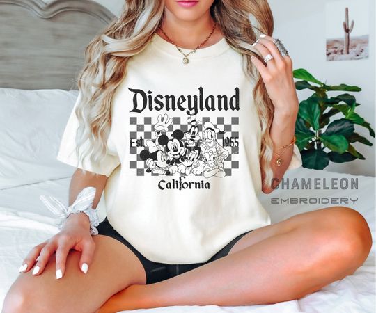 Vintage Disneyland Est 1955 California Shirt, Vintage Disneyland Shirt, Happiest Place On Earth Shirt