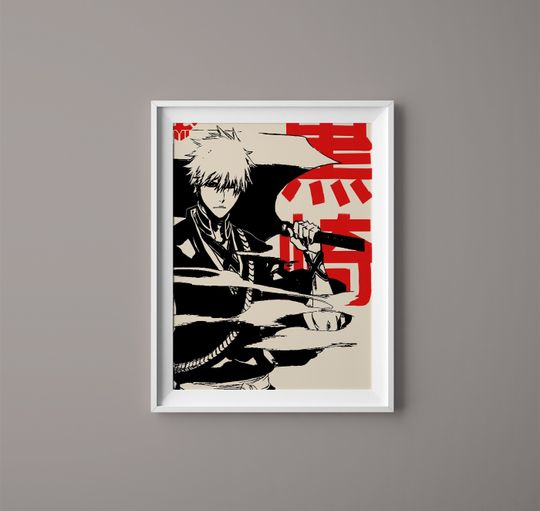 Anime Poster, Anime Wall Art, Anime Room Decor