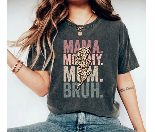 Mama Mommy Mom Bruh Shirt, Mama Shirt, Sarcastic Mom Shirt, Funny Bruh Shirt