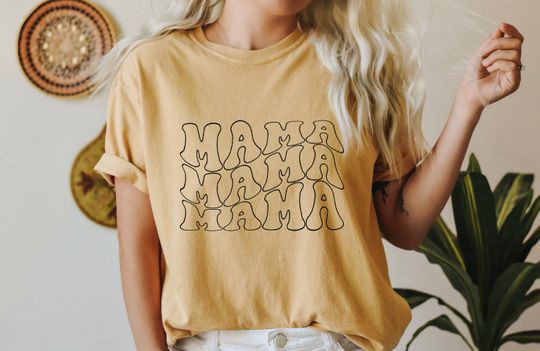 Mama T-Shirt, Gift for Mom, Mama shirt, Mom Shirt, Gift for Her