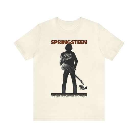 Bruce Springsteen T-Shirt, Vintage Bruce Springsteen T-Shirt