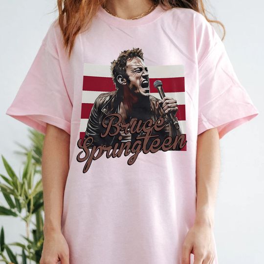 90s Vintage Bruce Springsteen T-Shirt, Classic Rock