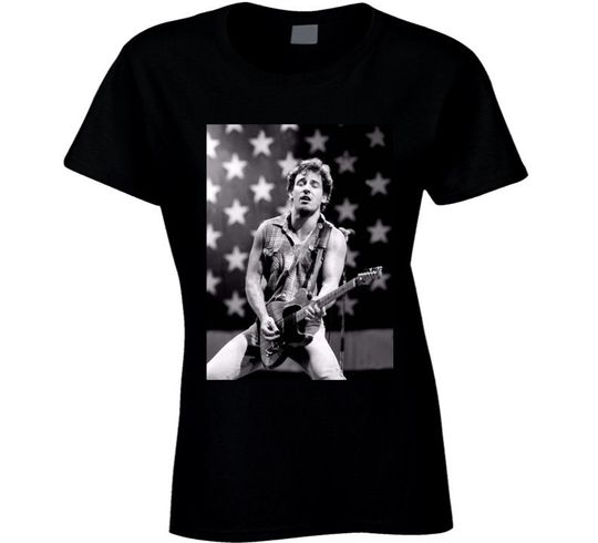 Bruce Springsteen Ladies T Shirt