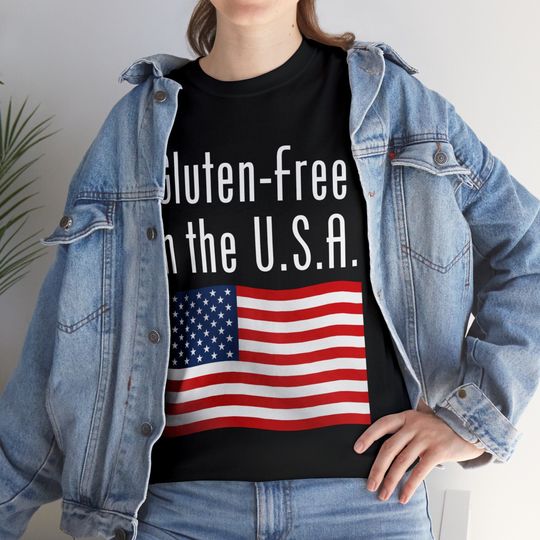 Gluten free in the USA Tshirt, Coeliac, Celiac