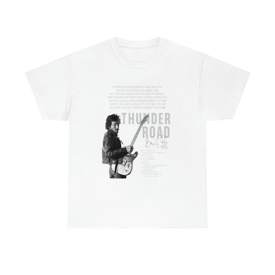 Bruce Springsteen Thunder Road T-Shirt