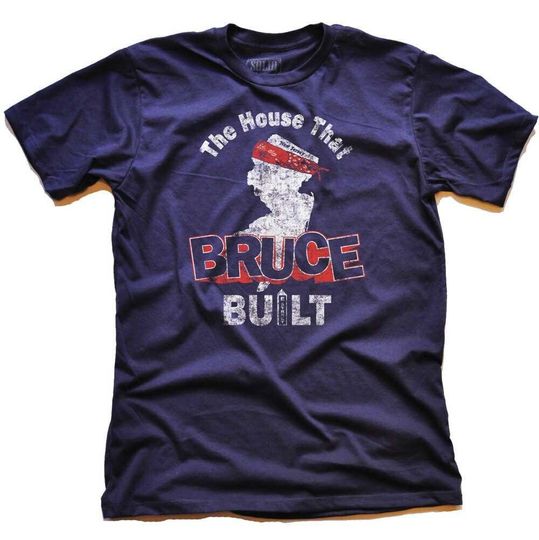 The House That Bruce Built Vintage Inspired T-shirt