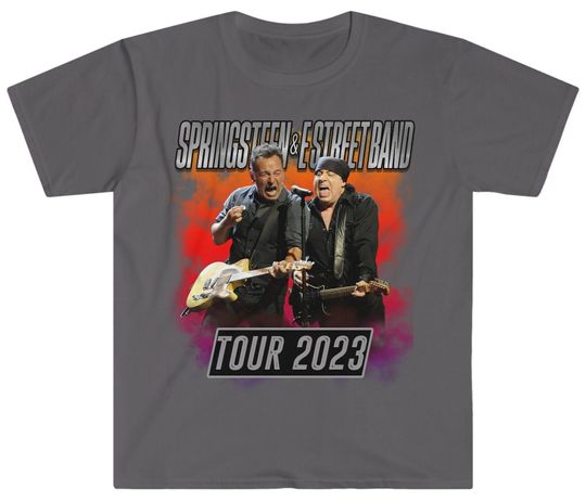 Bruce Springsteen Tour 2023 Unisex Softstyle T-Shirt