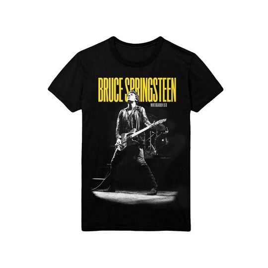 Bruce Springsteen Unisex T-Shirt, Winterland Ballroom Guitar