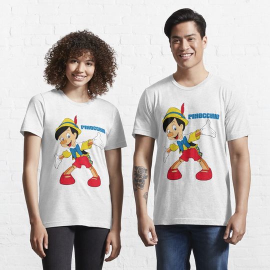 Pinocchio Cartoon Movie Funny Essential T-Shirt