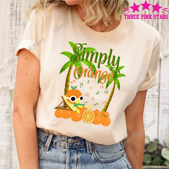 Funny Orange Bird Shirt, Epcot Flower & Garden Festival Shirt E4054