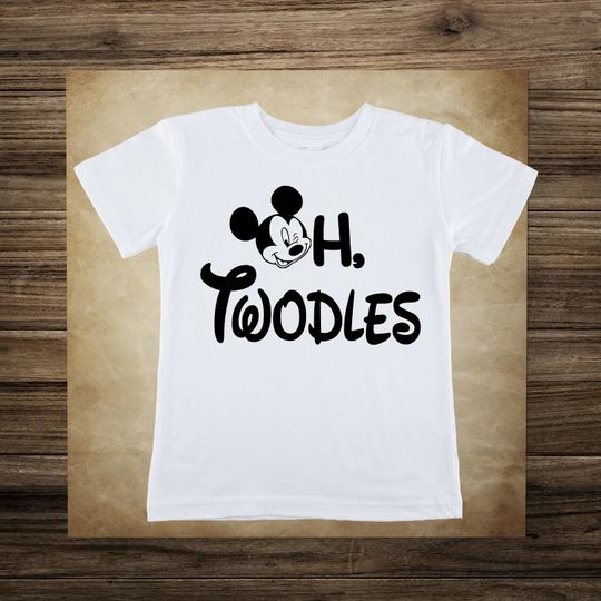 Oh, Twodles Shirt, Twodles shirt, Oh Twodles Mickey Mouse Birthday Shirt
