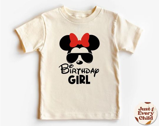 Birthday Shirt Disney, Birthday Shirt For Girl, Disney Birthday Girl Shirt