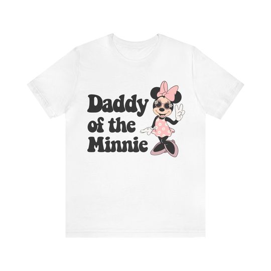 Daddy Minnie Mouse 2nd Birthday Shirt, 2 Year Old Girl Party Shirt