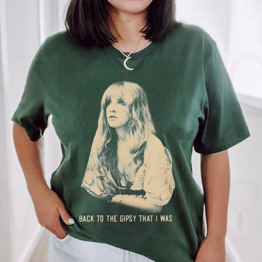 Retro 90s Stevie Nicks Shirt, Fleetwood Mac Band Shirt, Stevie Nicks Shirt
