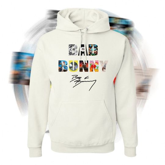Bad Bunny Album pullover hoodie