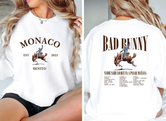 Bad Bunny Most Wanted Tour, Cowboy Bad Bunny T-Shirt