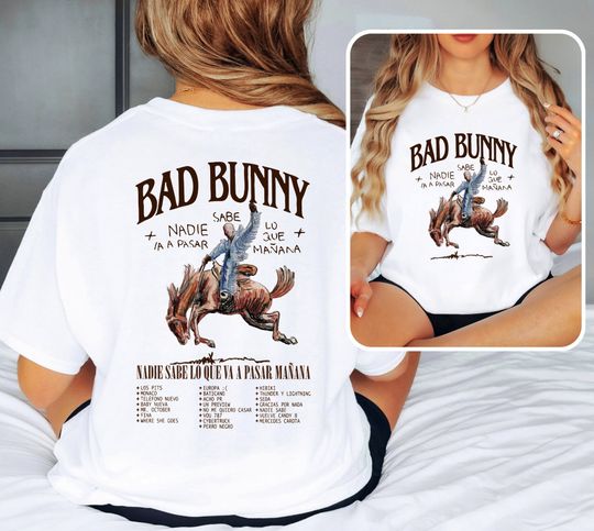 Bad Bunny Most Wanted Tour Shirt, Bad Bunny New Album Shirt