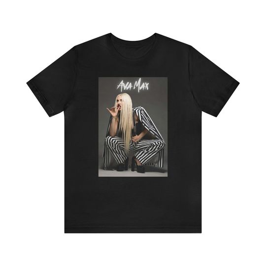 Ava Max Vintage Style T-Shirt, Music Shirt for Fan