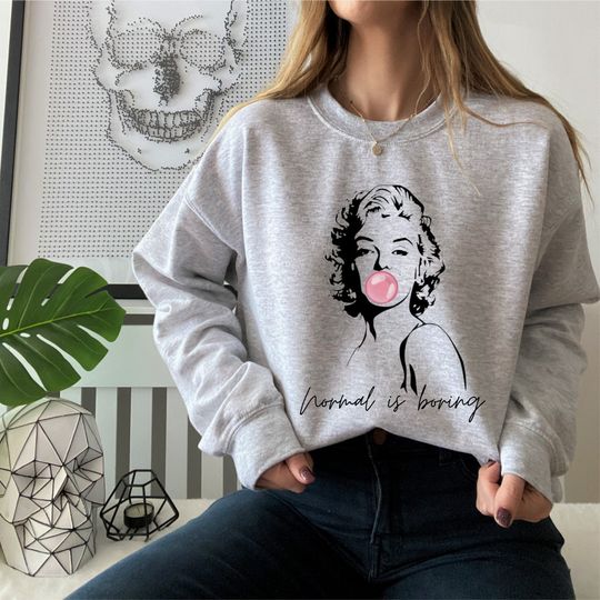 Marilyn Monroe Sweatshirt, Women's sweatshirt