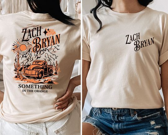 Zach Bbryan Double sided T-shirt