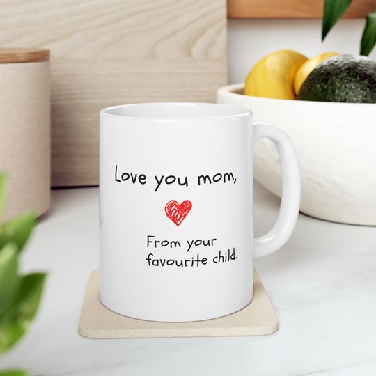 Love you mom - Coffee Mug for Mother's day