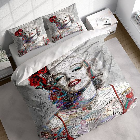 Marilyn Monroe Bedding Set - Celebrity Beding Set