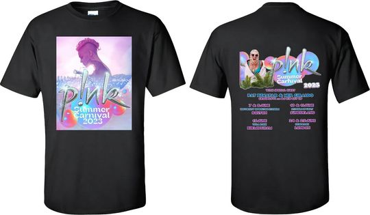 P!nk Pink Singer Summer Carnival 2024 Tour Shirt, P!nk Fan Lovers Shirt
