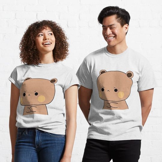 Dudu Is Angry With Bubu Dudu Sad T-Shirt, , Cute Gift For Lovers, Couple Gifts