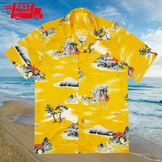 Cliff Booth Brad Pitt Hawaiian Shirt