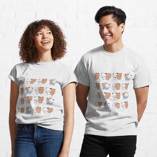 Bubu Dudu Bear and Panda Classic T-Shirt