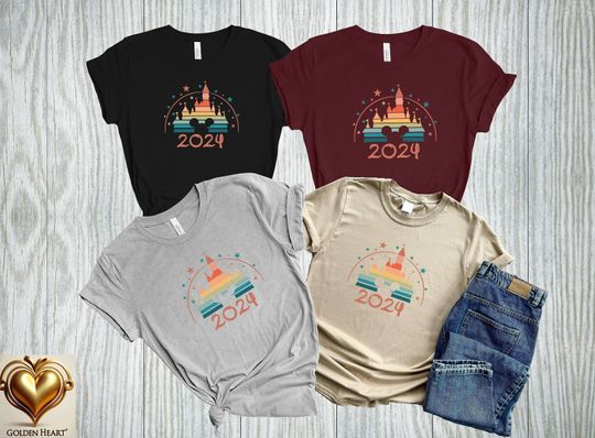 Custom Disney Vacation Shirt, Disney Family Matching Shirt