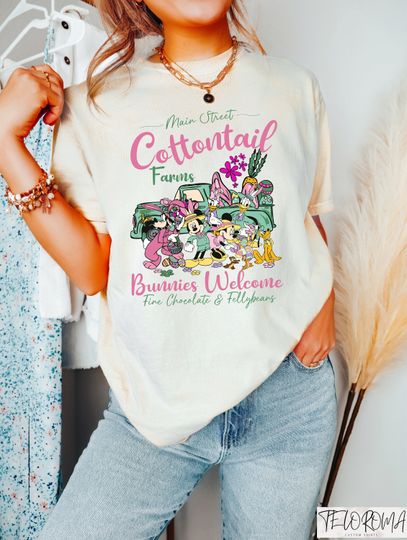 Disney Cottontail Farms Shirt, Disney Happy Easter Day Shirt