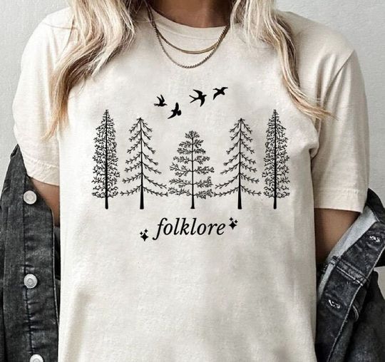 Album Folklore Shirt, Taylor taylor version T Shirt
