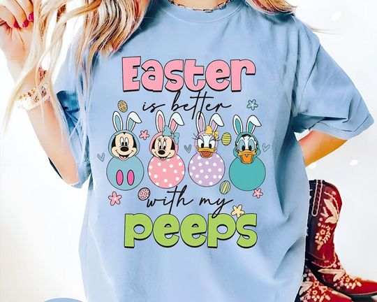 Easter In Better With My Peeps Shirt
