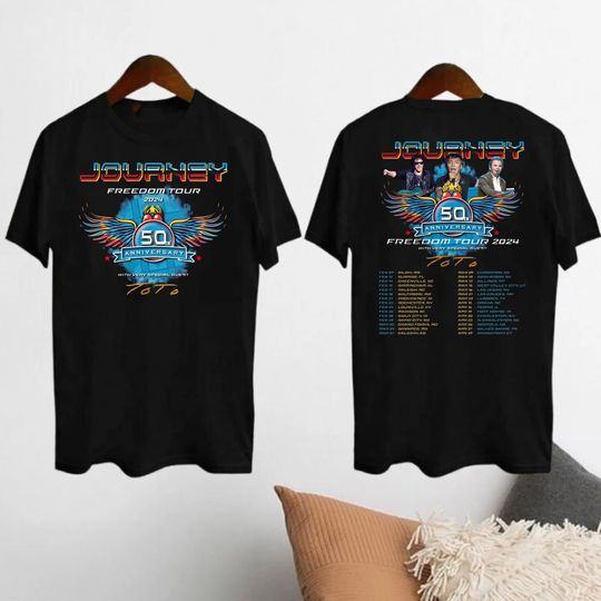 2024 Freedom Tour Journey Band Shirt
