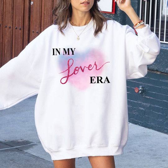 In My Lover Era Loveheart Shirt, taylor version Lover T Shirt