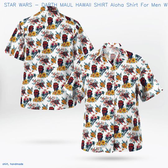 Star Wars  Darth Maul Hawaii Shirt Aloha Shirt