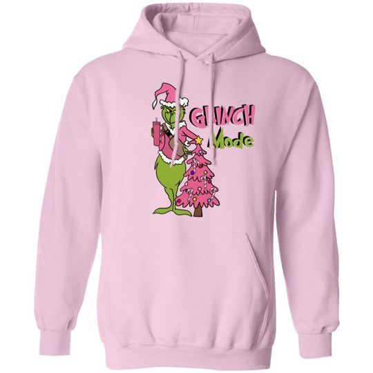 2 day shipping, Christmas funny character mode adult hoodie