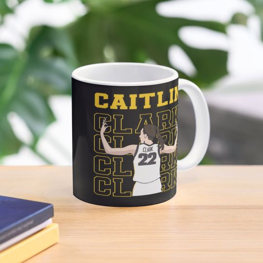 22 Caitlin Clark Iowa Coffee Mug