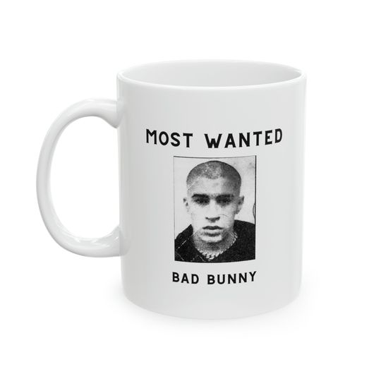 Most Wanted Bad Bunny Mug