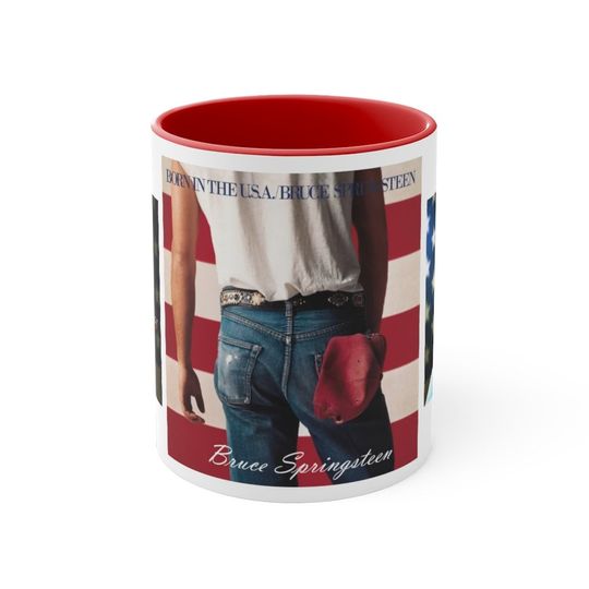 Bruce Springsteen Accent Coffee Mug, 11oz this is a great gift dishwasher and microwave safe.