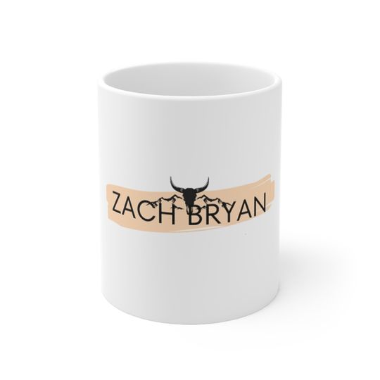 Soulful Sips: Zach Bryan Signature Coffee Mug