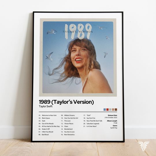 Taylor | 1989 (Taylo version) | Album Artwork Music Poster