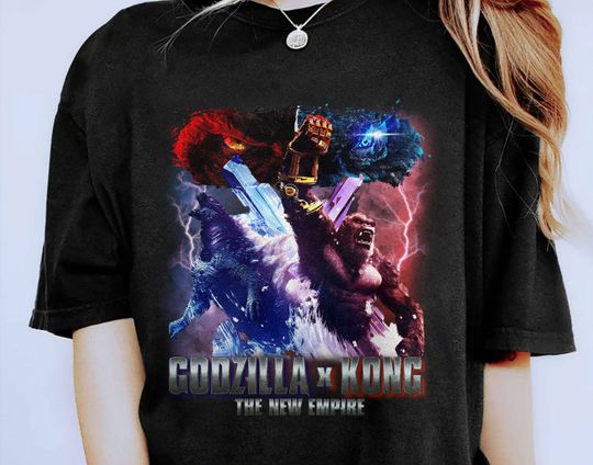 god zilla X Kong The New Empire 2024 Shirt, god zilla X Kong