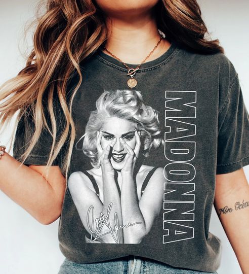 Madonna The Celebration Tour 2024 Shirt, Vintage 90s Madonna Queen Music T-Shirt, Classic Madonna Merch Clothing