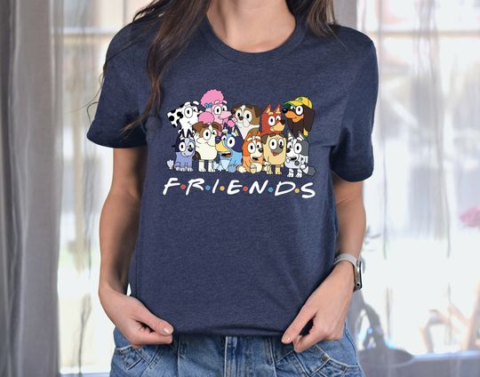 BlueyDad Friends Shirt, BlueyDad T-Shirt, Bingo Shirt, BlueyDad Kids Shirt
