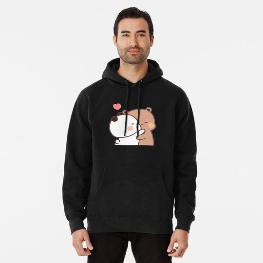 Bubu Dudu - Cute Couple Cartoon Pullover Hoodie, Gifts for Couples