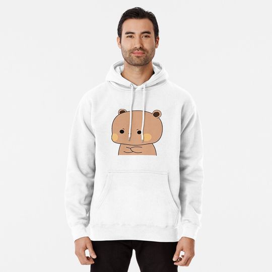Dudu Is Angry With Bubu Dudu Sad Pullover Hoodie, Gifts for Couples