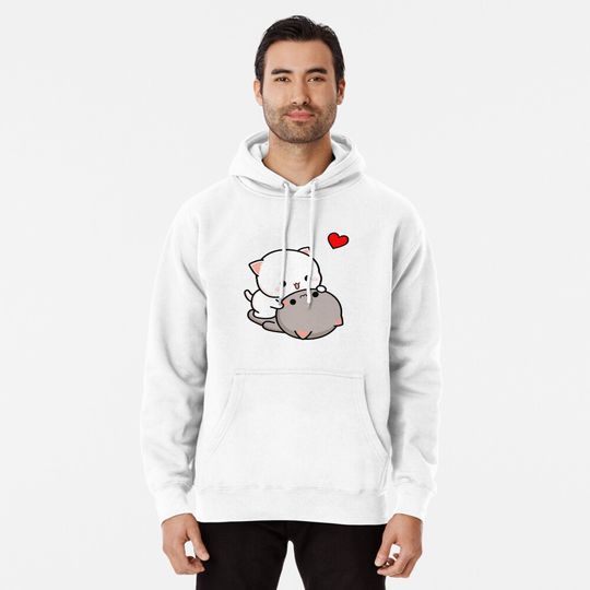 Bubu Dudu Dancing in Love  Pullover Hoodie, Gifts for Couples